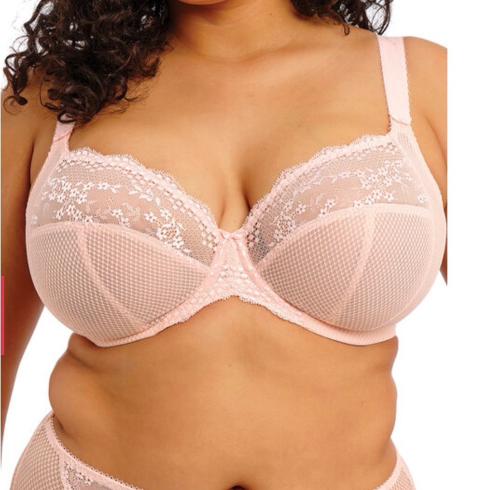 Elomi Pink Lace Bra